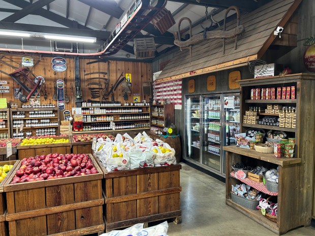 Burnham's Orchards, 8019 State Route 113 in Berlin Heights, serves as a year-round destination for apples and other fresh products. (Larissa Beriswill - The Morning Journal)