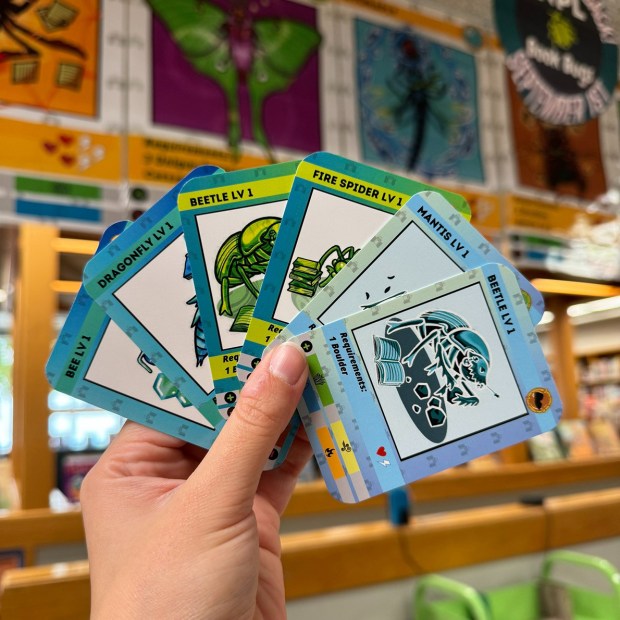 Norwalk Public Library's Book Bugs program offers trading cards for youngsters and adults who record reading hours. (Submitted)