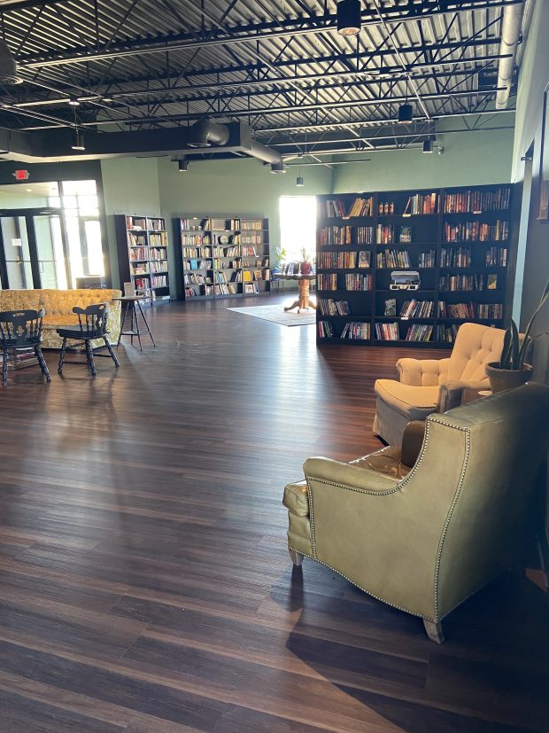 The Sandusky Book Bar, located in the former YMCA building at 2101 W. Perkins Ave., is a used bookshop with a coffee bar that opened Nov. 1. (Submitted)