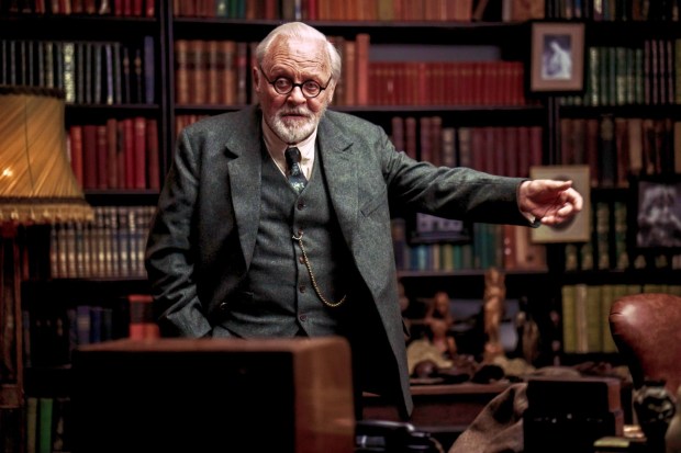 Anthony Hopkins portrays Dr. Sigmund Freud in "Freud's Last Session." (Courtesy of Sony Pictures Classics)