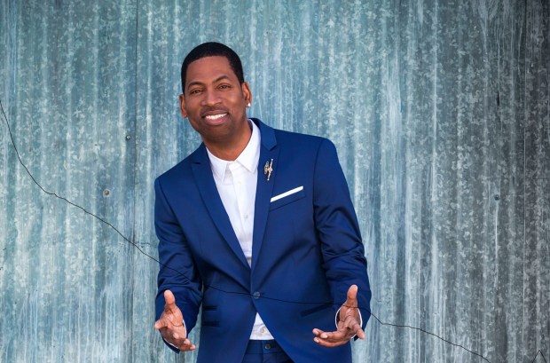 Tony Rock hosts a game show in the late 2010s. This week, the comedian - and brother of fellow comic Chris Rock - will Jan. 19 through 20 at the Funny Bone Comedy Club and Restaurant (formerly Cleveland Improv). Details ClevelandFunnyBone.com. (The Associated Press)